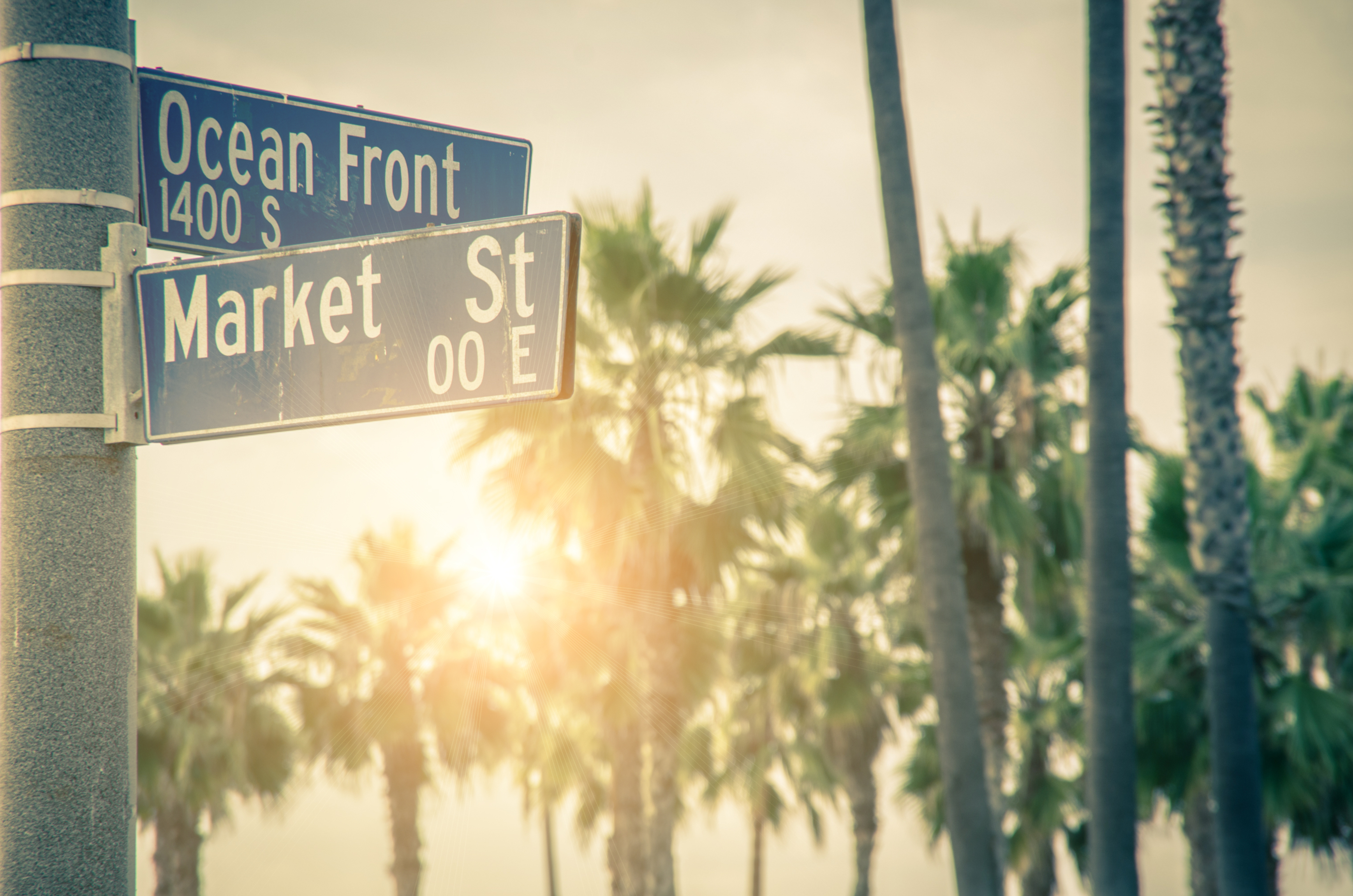 Ocean Front and Market Street, Venice