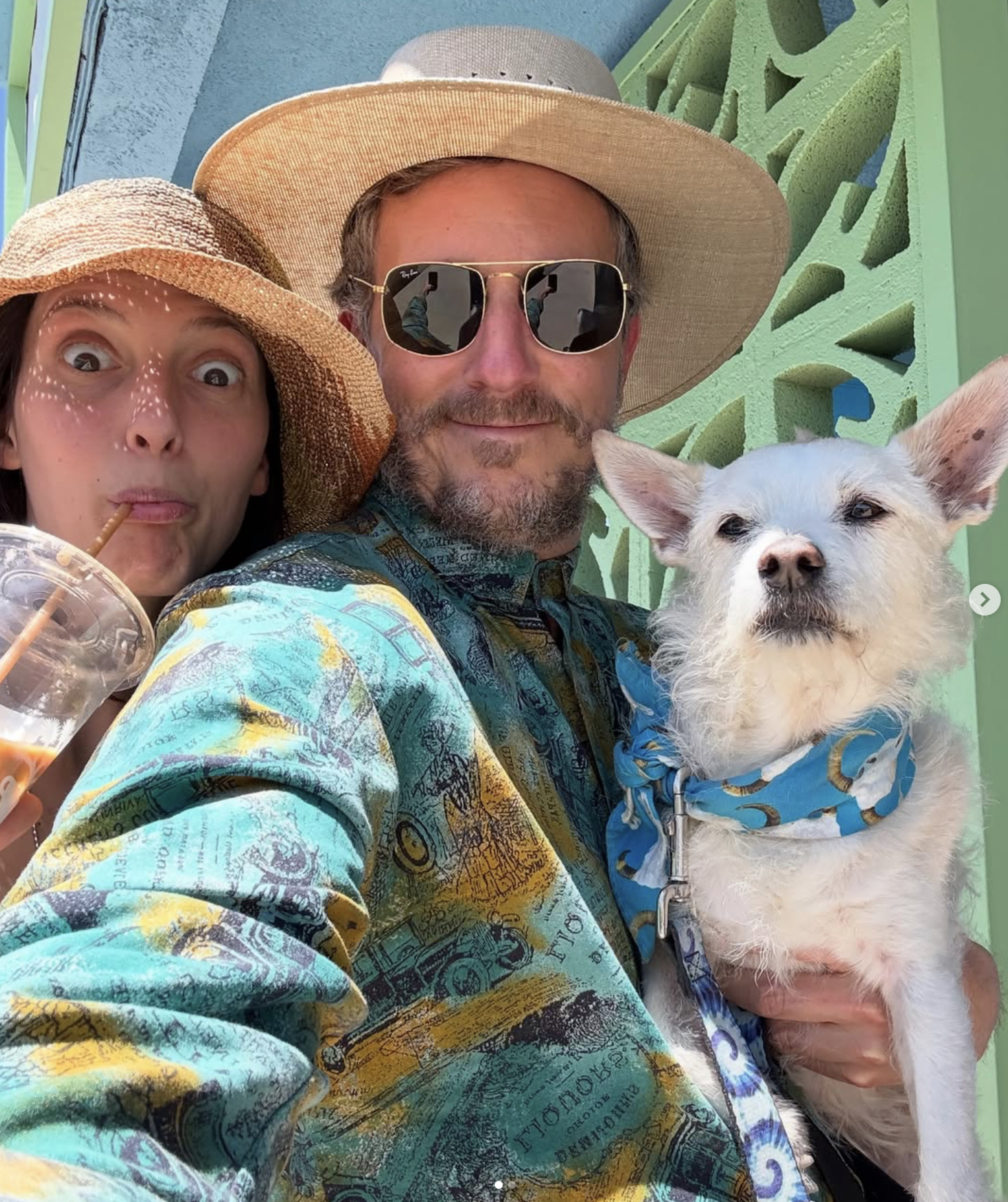 Jesse Bernstein with friends